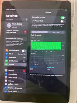 Apple iPad (9th Generation) 64GB in Space Gray.
