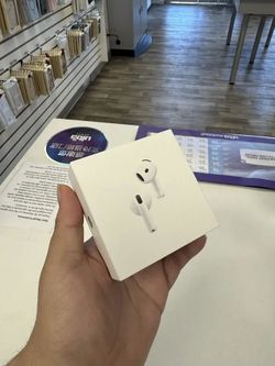 Apple - AirPods 4 with Active Noise Cancellation - White (Brand New)| $5 Down | Payment plan available