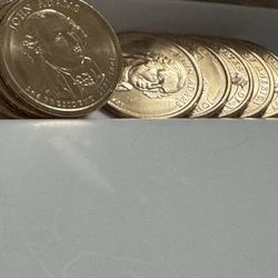 Uncirculated 2007 Dollar Coins $2.50 Each. 