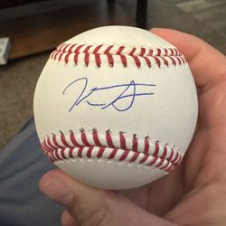 Kendall George  Signed Baseball