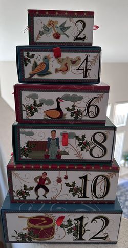 Christmas Tower Box Set- 12 Days of Christmas 