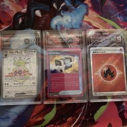 Pokemon Slabs TAG 10