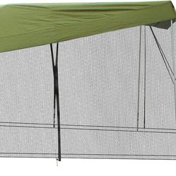 SUV Tailgate Tent Car Awning with Mosquito Net, 9.5FT X 6.5FT X 6.5FT, Army Green, NIB