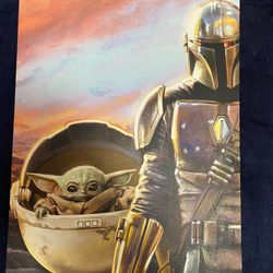 Mando Canvas Art