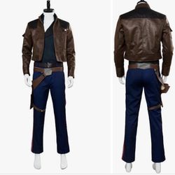 Han Solo Outfit Jacket Suit Costume (L)