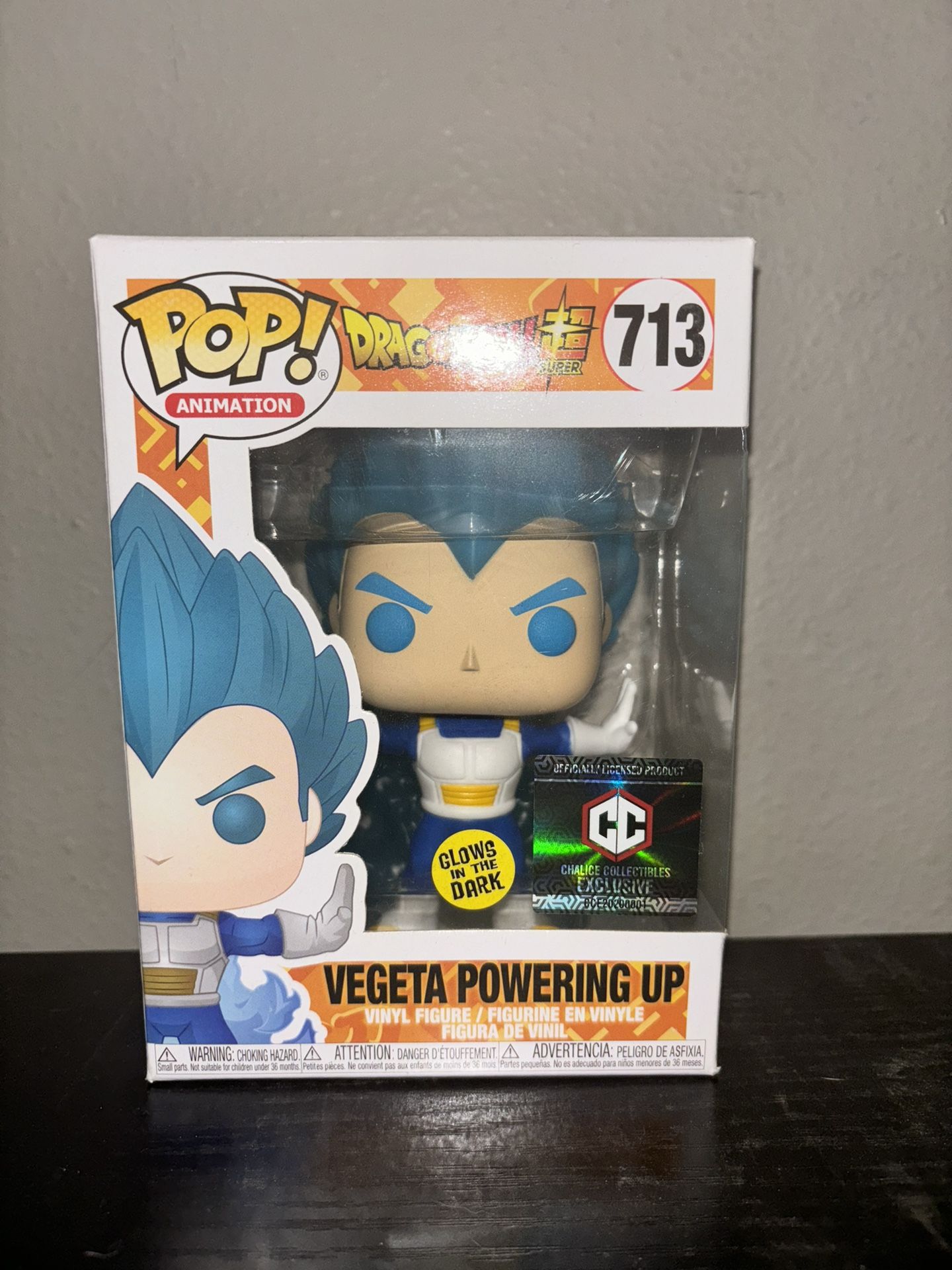 Vegeta Powering Up Dragon Ball Super