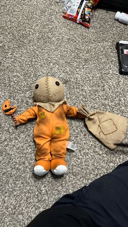 Sam trick r treat plush doll