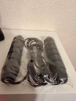 12-Jump Ropes with Foam Handles