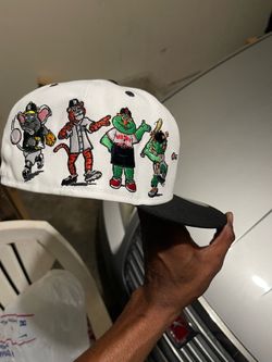 MLB mascot fitted cap