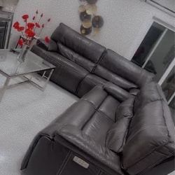 Leather Recliner Sofas 