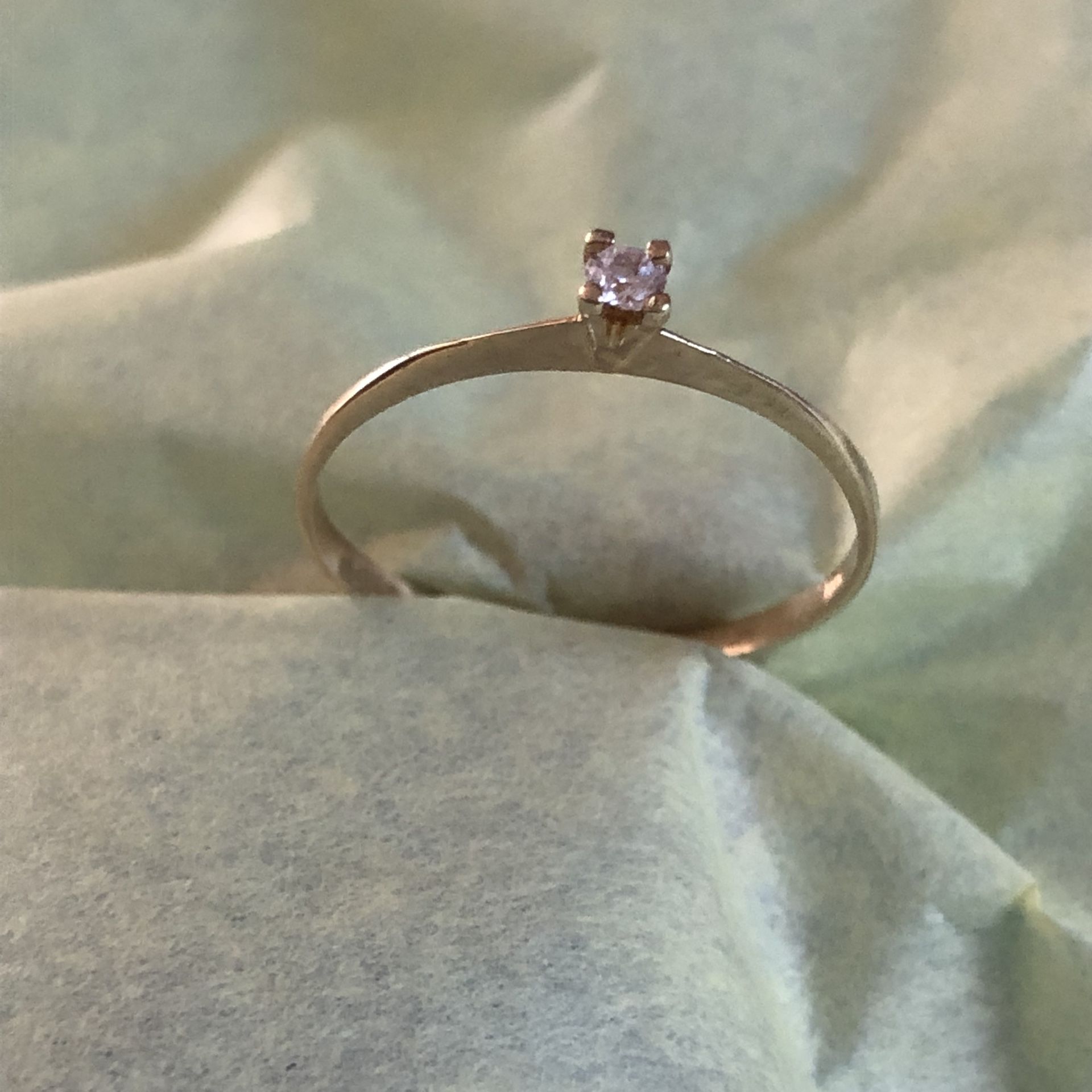 Engagement Yellow Gold Ring