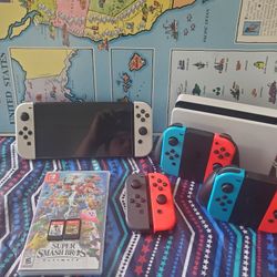 Nintendo Switch OLED with Extras (Trades Welcome)