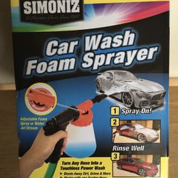 Brand New Car Snow Foam Bottle Sprayer for Garden Hose Window Soap Cleaning Washing
