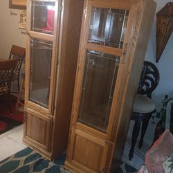 Have Twin Antique Cabinets For Free