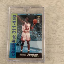 Michael Jordan Checklist #410 