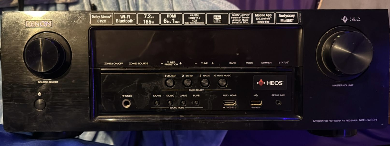Stereo Receiver Denon AVR - S730H