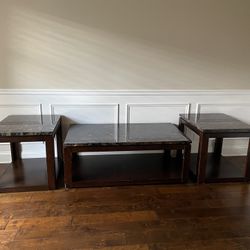 Coffe Table And Side Tables Set