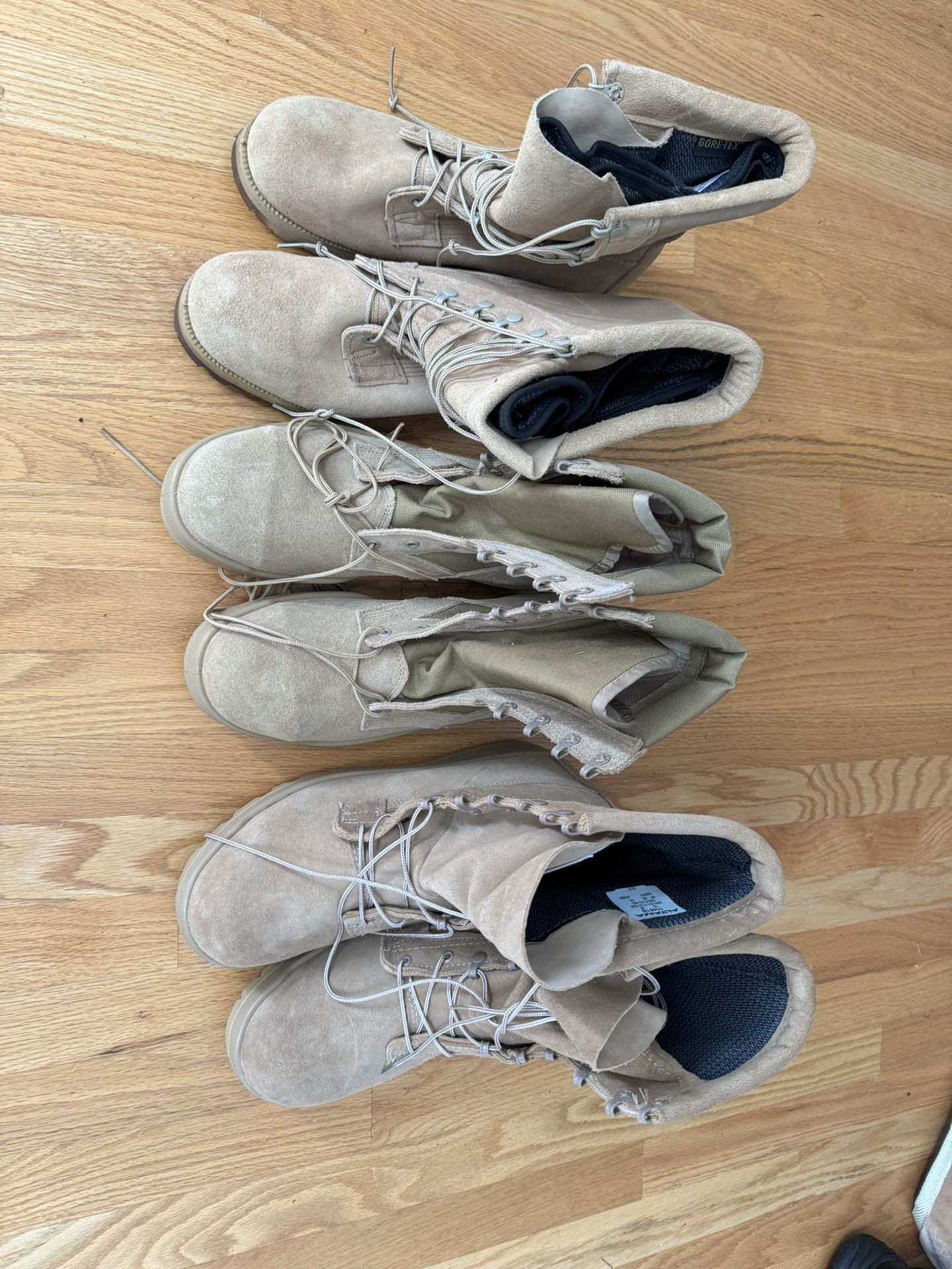 Military boots