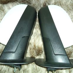 Side Mirrors GMC White/Black 
