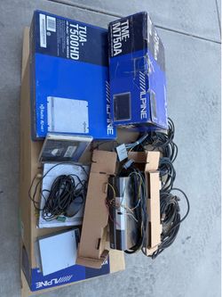 Vintage Alpine Mobile Equipment