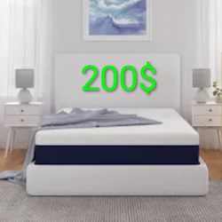 12 In Memory Foam Mattress Brand New In The Box Queen Memory Foam Mattress Queen Mattress 🆕