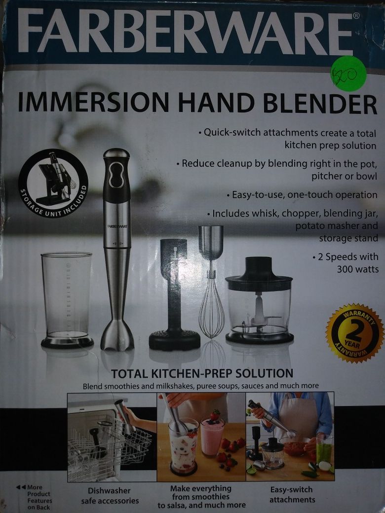 Farberware Immersion hand blender for Sale in Las Vegas, NV - OfferUp