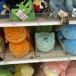 Brand New! Pokemon Sleeping Kids’ 18” Plush Buddies!