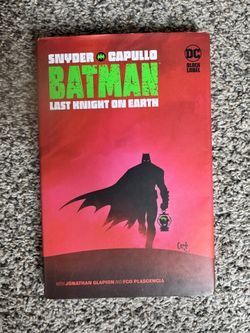 Batman: Last Knight on Earth – DC Black Label Hardcover by Snyder & Capullo