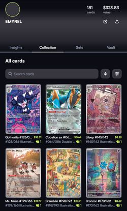 Pokemon lot     Digital binder (use link)