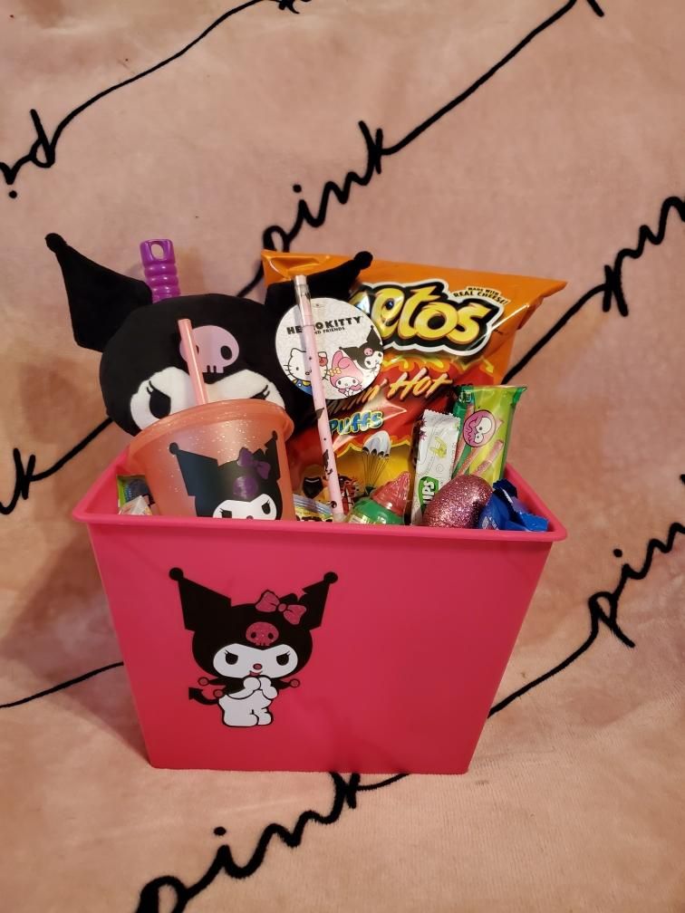 Kuromi Customized Easter Basket