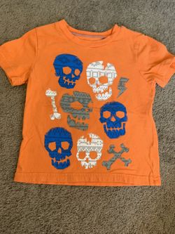 4T skull shirts