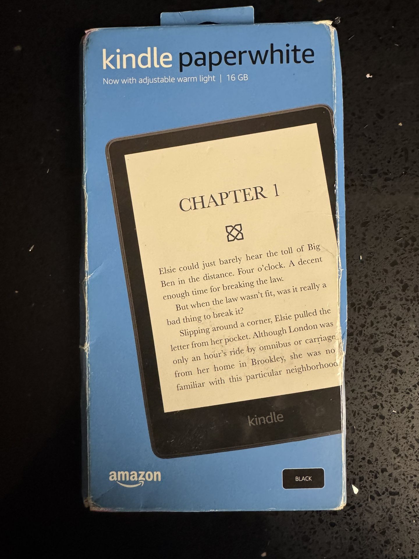 Kindle Paper white 16 GB black