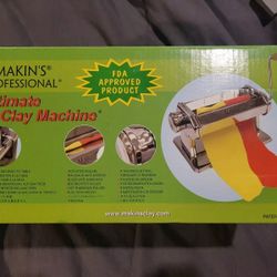 Makin's USA Professional Ultimate Clay Machine Roller - USED ONLY ONCE