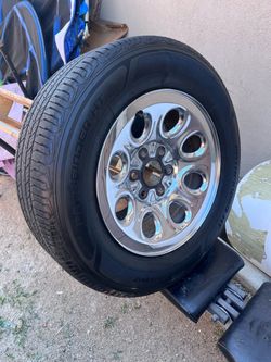 CHEVY STOCKS CHROME 17s