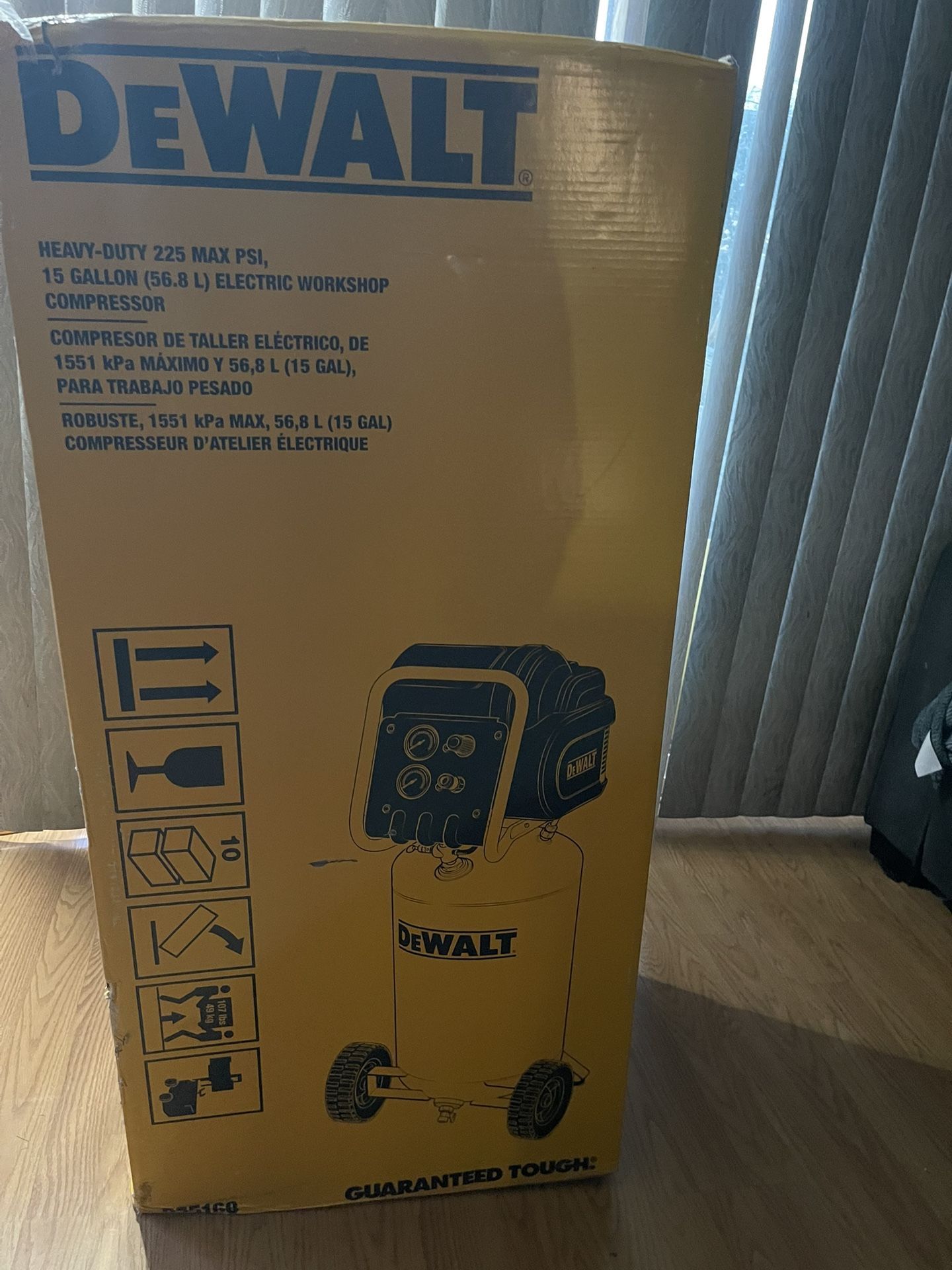 DEWALT 15 gal. Portable Electric Air Compressor