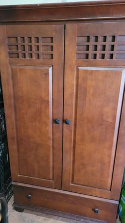 Wood Armoire