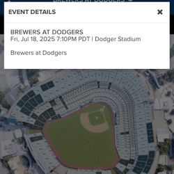 DODGERS TICKETS FRIDAY NIGHT +Parking