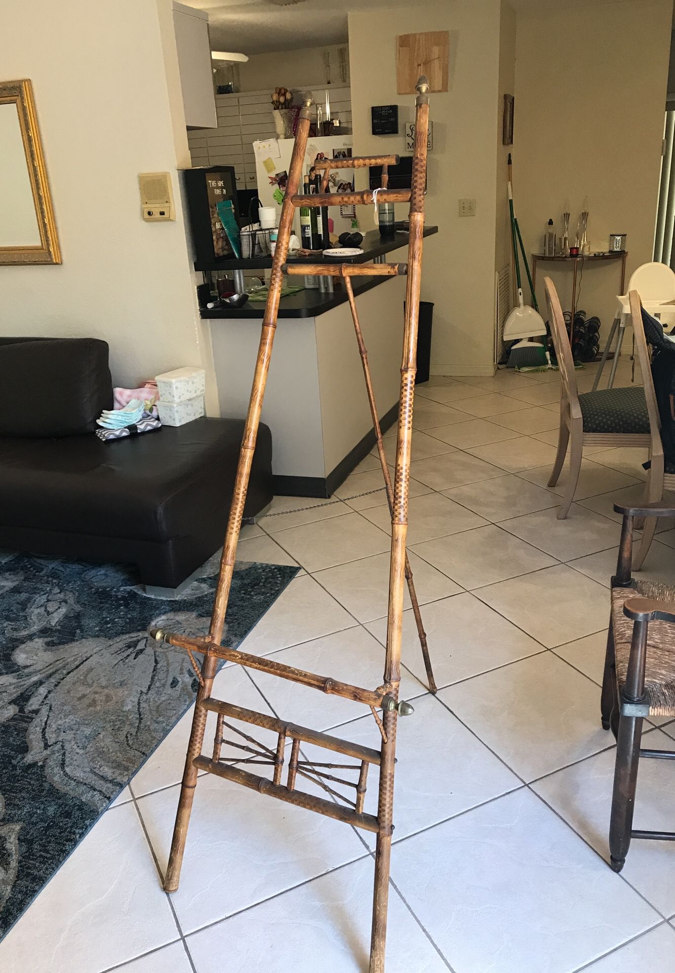 Antique Bamboo Easel