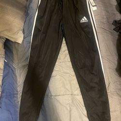 Adidas 3 Stripe Joggers Size L