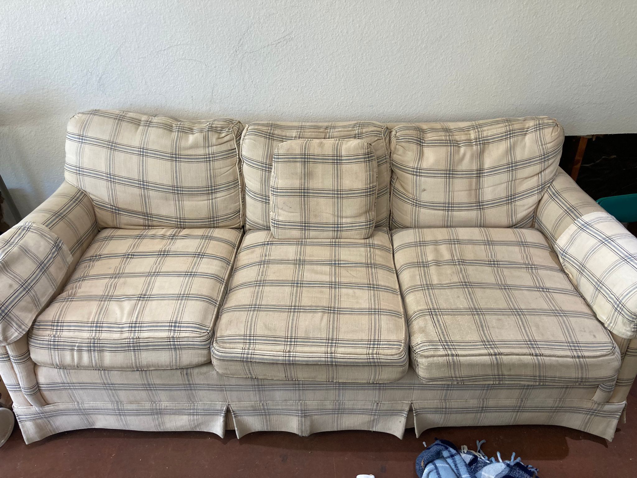 white couch