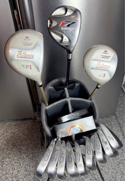 Men’s  RIGHT Handed Wilson 1200LT 13pc Golf Club set, with Callaway Golf Bag w/ stand