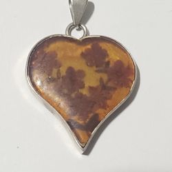 Sterling Silver Heart Pendant 