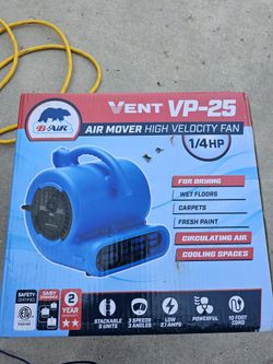 Air Mover High Velocity Fan