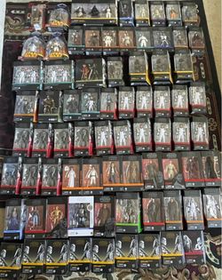 Massive Star Wars The Black Series lot 70+ figures