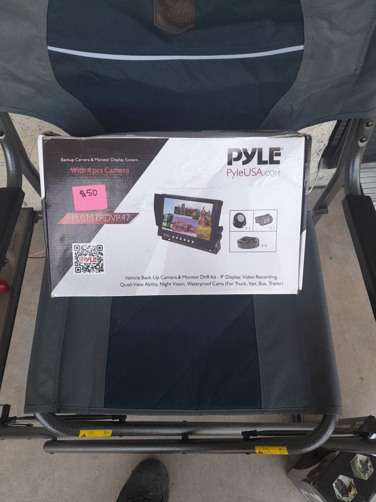 Plcmtrdvr47 Backup Camera Displlay System With 4 Pcs Camera