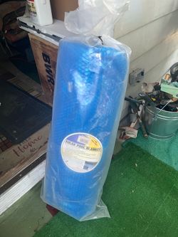 15 Ft Round Heavy Duty 8-Mil Blue Solar Pool Cover Blanket - New Sealed