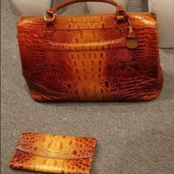 Brahmin Handbag And Wallet 