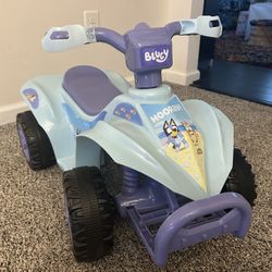 Bluey Electric Ride On Car