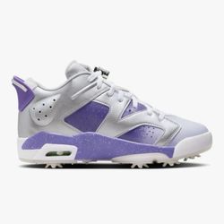 Air Jordan 12 Low (FD0205-055, Metallic Silver/Action Grape)