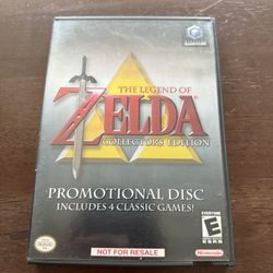 The legend of zelda collectors edition for nintendo gamecube